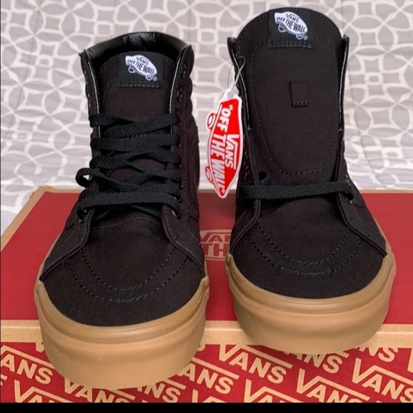 VANS SK8-Hi REISSUE CANVAS GUM BLACK/LGHTGM MEN’s - Picture 5 of 16
